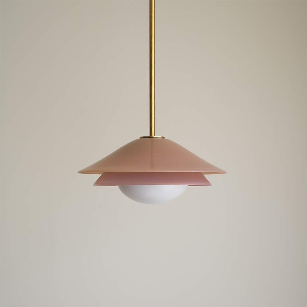 Jessica Pendant Persimmon-Rosé